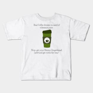 Coffee Grinch Kids T-Shirt